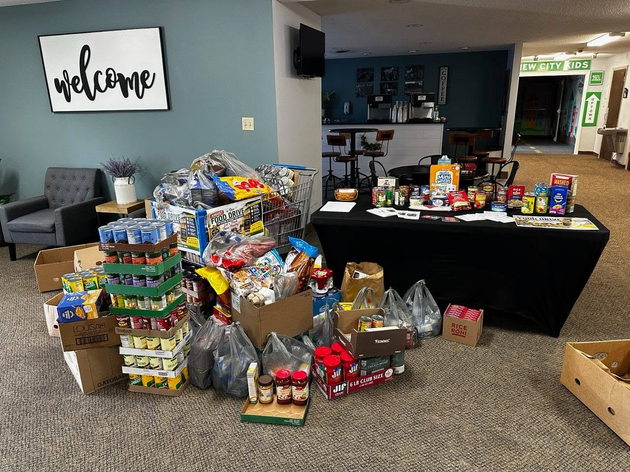 First Christian Church HUGE Donation!